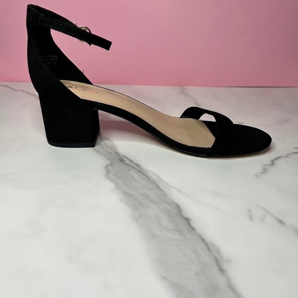 Black strappy-heeled sandals from aldo - Picture 4 of 4